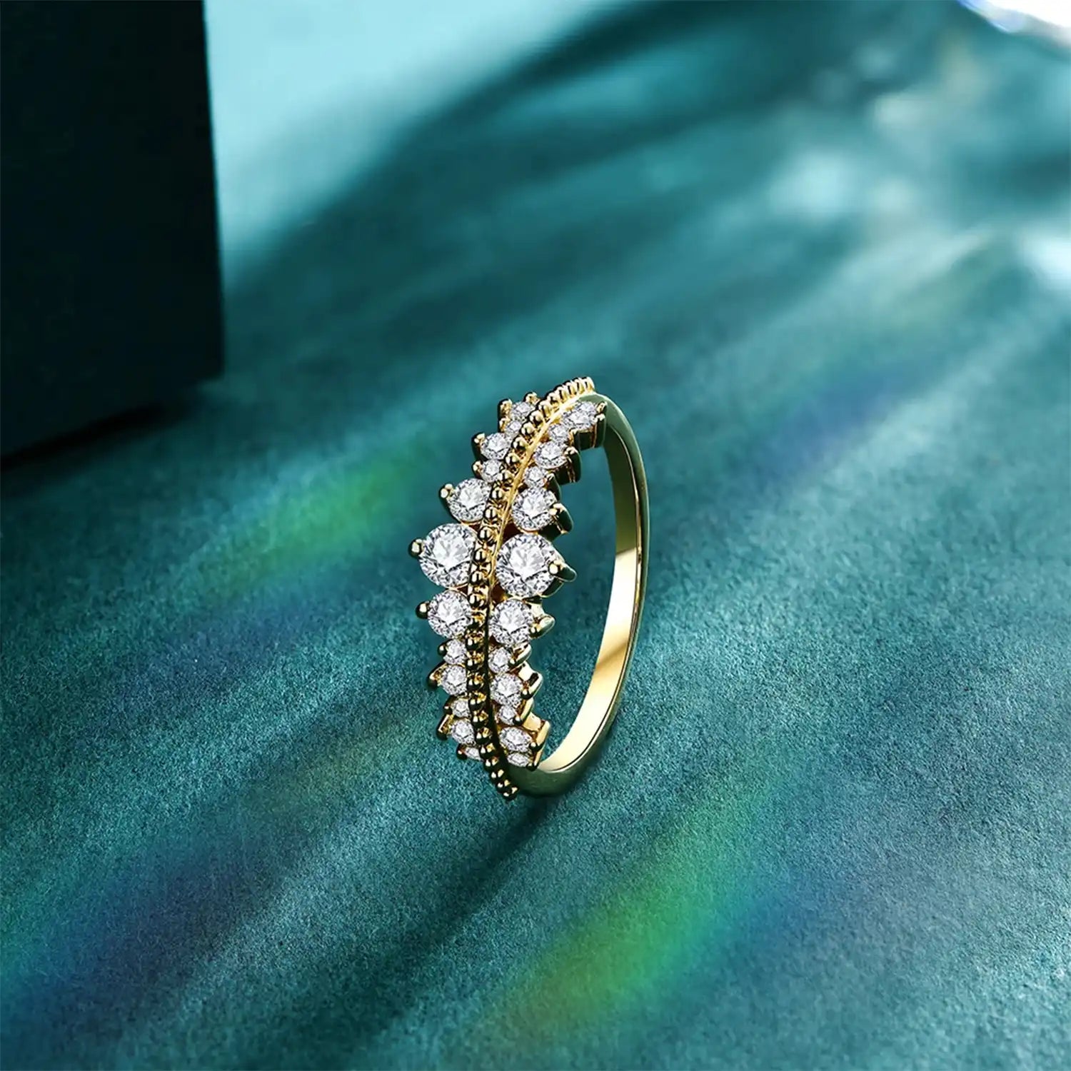 Radiant Brilliance Moissanite Wedding Band